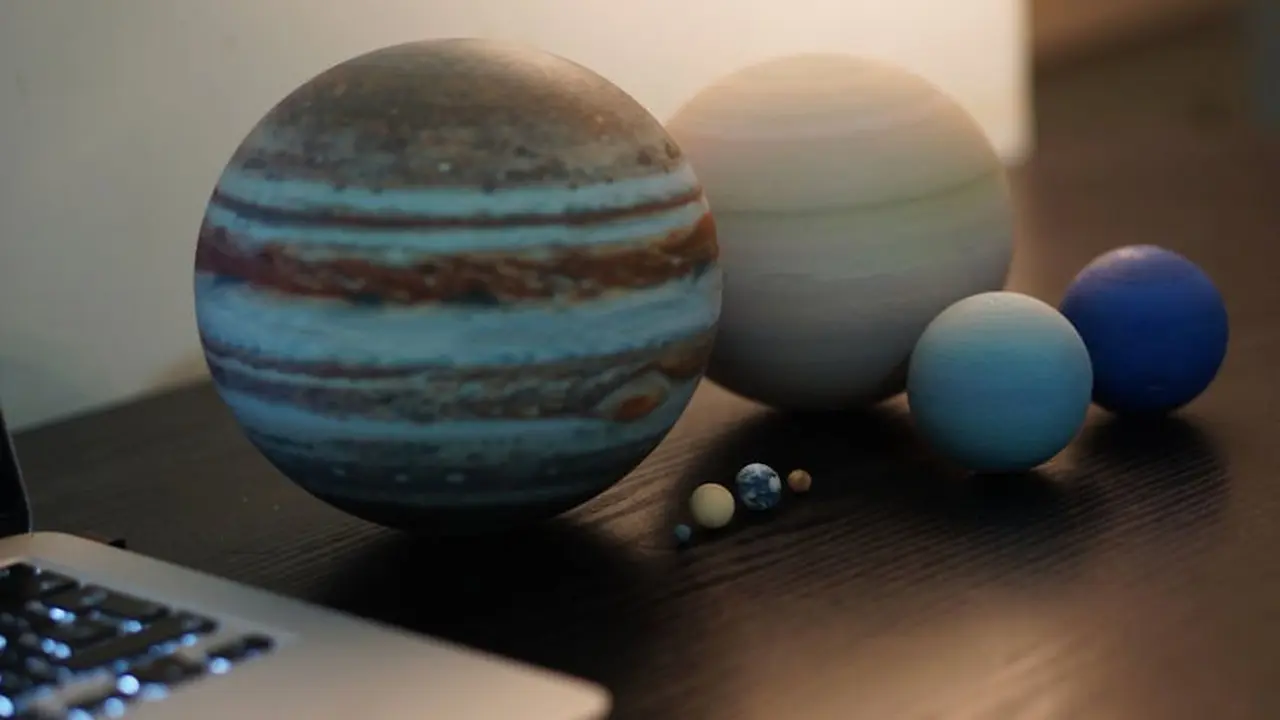 [Bintang] 10 Pajangan Planet Mini yang Bikin Rumahmu kayak Luar Angkasa
