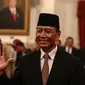 Wiranto menjadi Menko Polhukam menggantikan Luhut Binsar Panjaitan (Liputan6.com/Faizal Fanani)