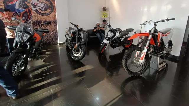APM KTM - Husqvarna Tunjuk Main Diler Resmi di Indonesia (Arief A/Liputan6.com)