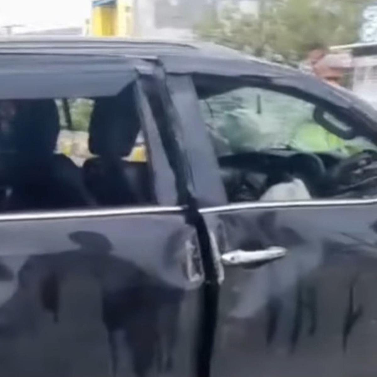 Mobil Dinas Bupati Luwu Utara Alami Kecelakaan
