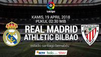 La Liga Real Madrid Vs Athletic Bilbao (Bola.com/Adreanus Titus)