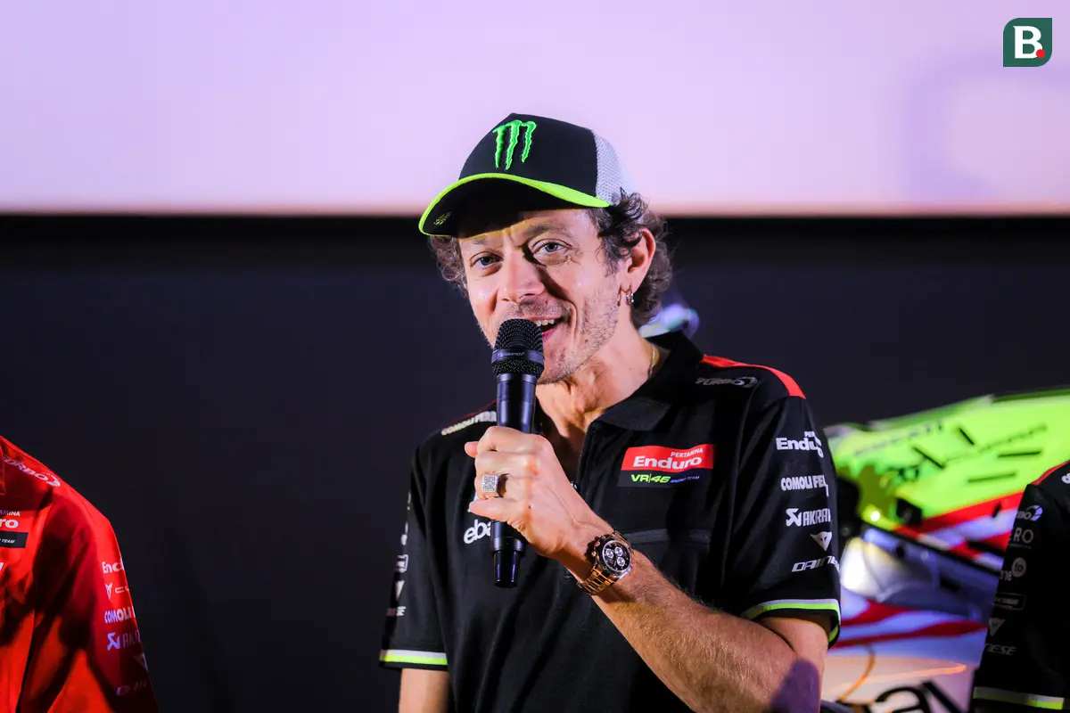 Foto: Dihadiri Langsung Valentino Rossi, Pertamina Enduro VR46 Rilis Livery Spesial untuk MotoGP Mandalika 2025