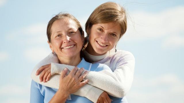 Ilustrasi orang tua dan anak remaja