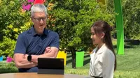 Aplikasi Mahasiswi RI Tuai Pujian CEO Apple Tim Cook. (Doc: Apple)