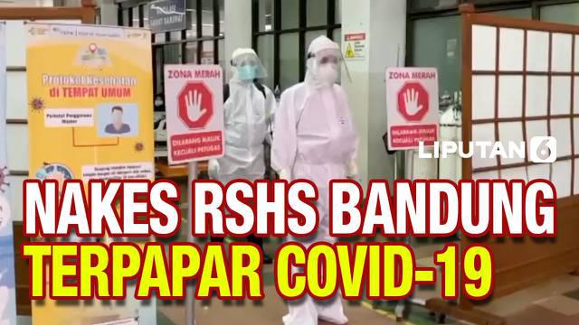 Sedikitnya 150 tenaga kesehatan di Rumah Sakit Hasan Sadikin Bandung terpapar Covid-19.