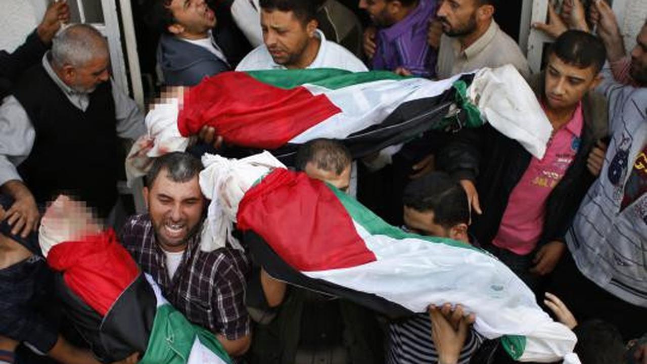Israel gempur markas keamanan Hamas