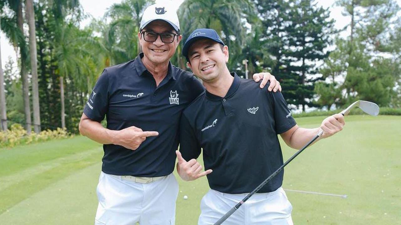 Potret Keren Raffi Ahmad Main Golf Meski Baru 2 Kali Latihan, Netizen 'Tiba-tiba Jago Kayak Cipung