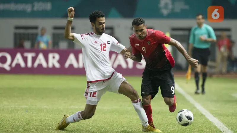 Sepak Bola : Indonesia Vs Uni Emirat Arab