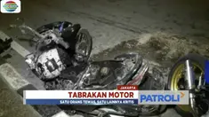 Kejadian bermula saat motor korban melaju dari arah Kemayoran menuju Pademangan, kemudian menabrak motor yang sedang menyeberang jalan.