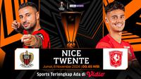 Siaran Langsung Liga Europa: Nice vs Twente Pekan Ini di Vidio.com. (sumber: doc.vidio.com)
