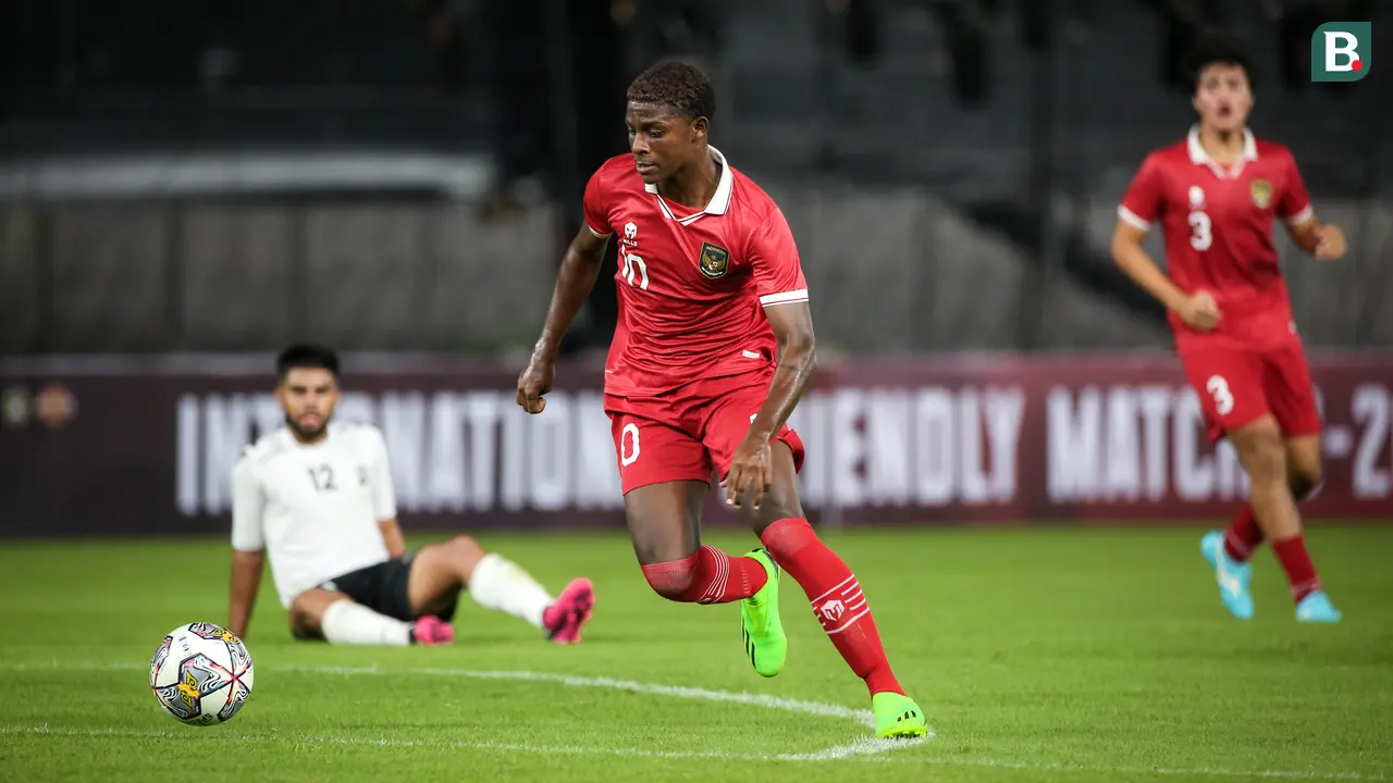 Foto: Aksi Hugo Samir yang Bikin Shin Tae-yong Kepincut pada Laga Uji Coba Timnas Indonesia, Digadang Bisa Tampil di Piala Dunia U-20?
