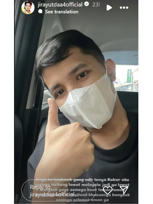 6 Potret Perjalanan Mudik Jirayut ke Thailand, Ungkap Rute Aman Sampai Rumah