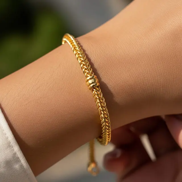 Gelang Emas Gram Kecil yang Tidak Mudah Kusam