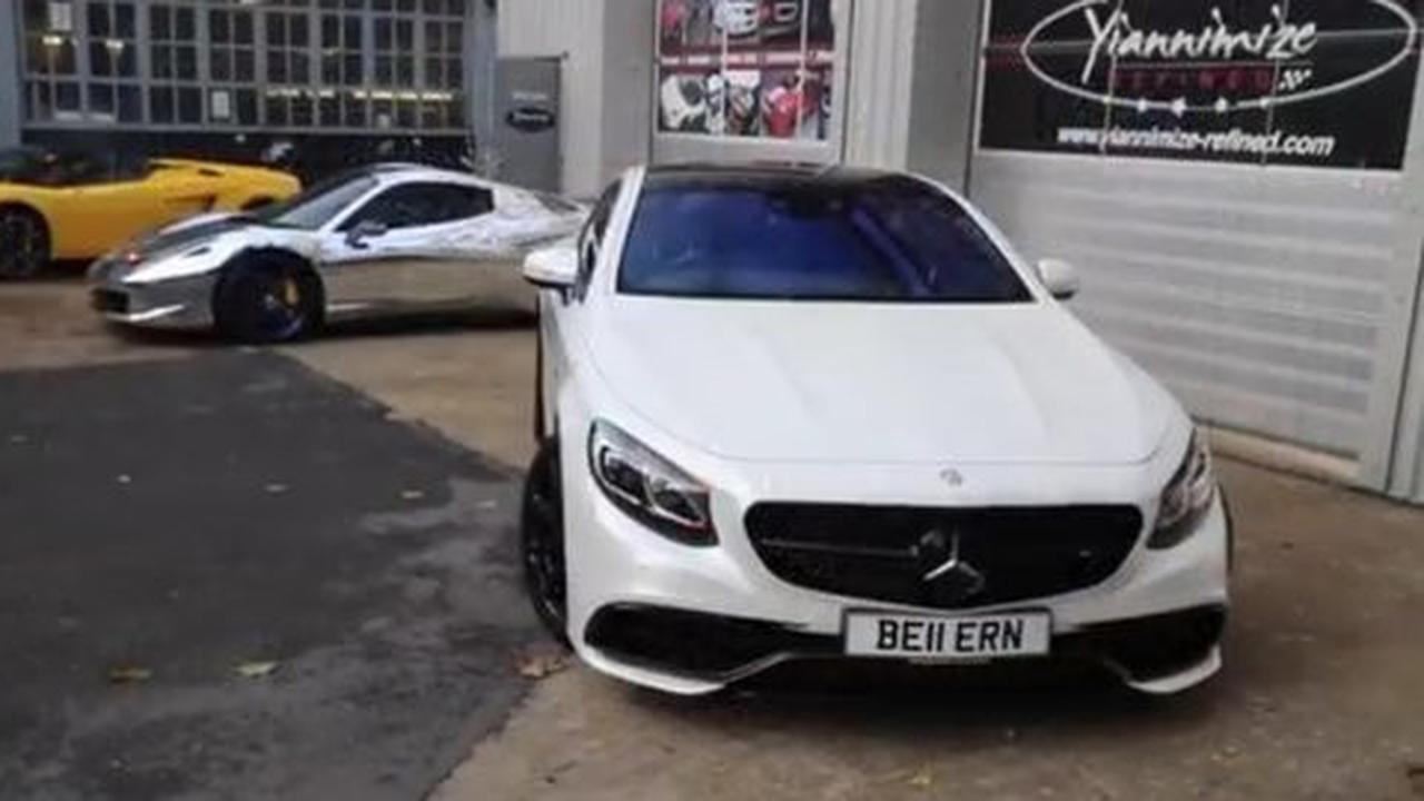 [Video] Saat Mercedes-Benz S63 AMG Coupe milik Bellerin dimodifikasi