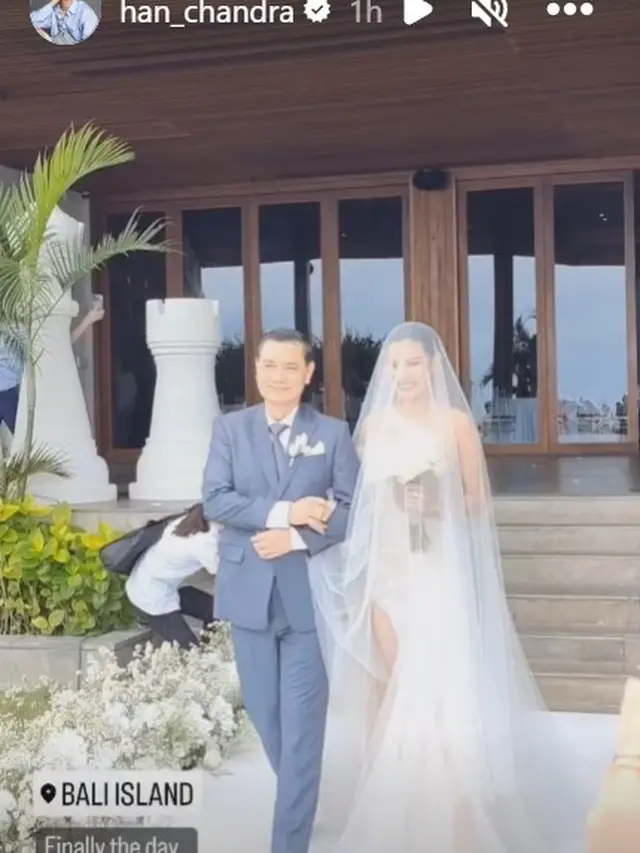 Pernikahan Patricia Gouw di Bali