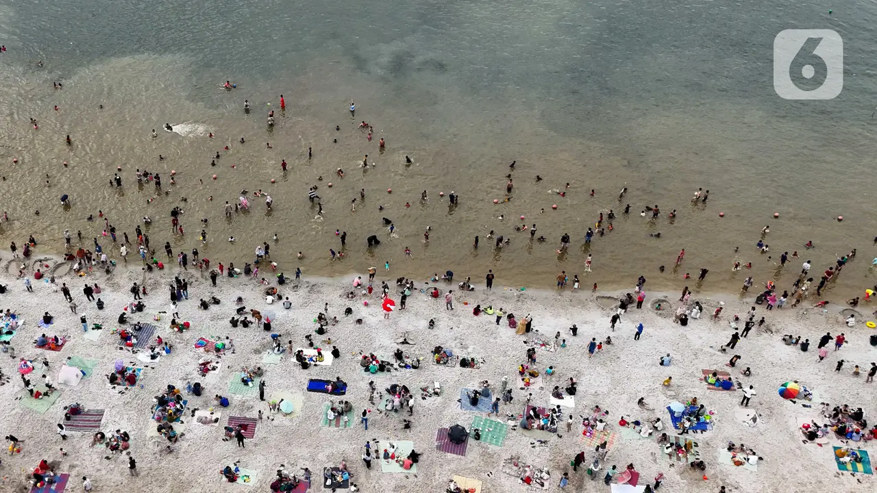 Hari Kedua Lebaran 2025, Pantai Ancol Taman Impian Dikunjungi 55 Ribu Orang