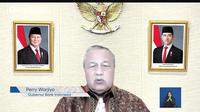 Gubernur Bank Indonesia Perry Warjiyo. (Foto: tangkapan layar/ Tira Santia)