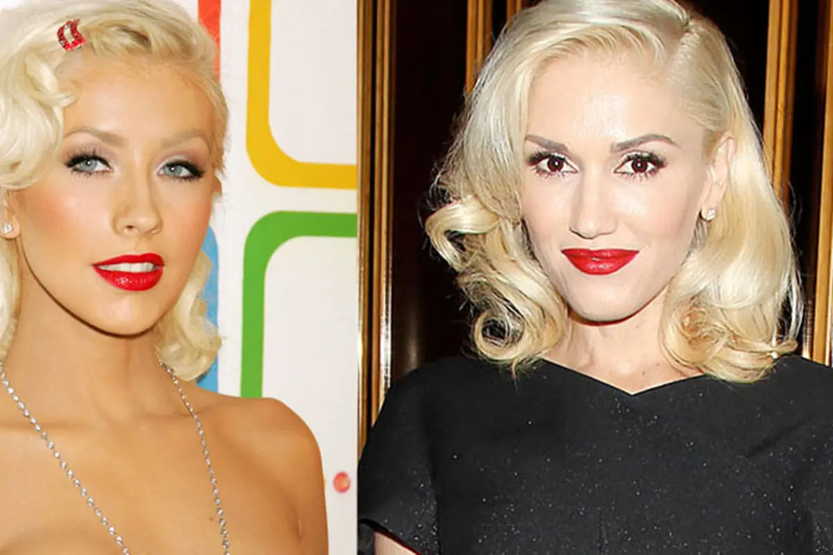 Gwen Stefani dan Christina Aguilera