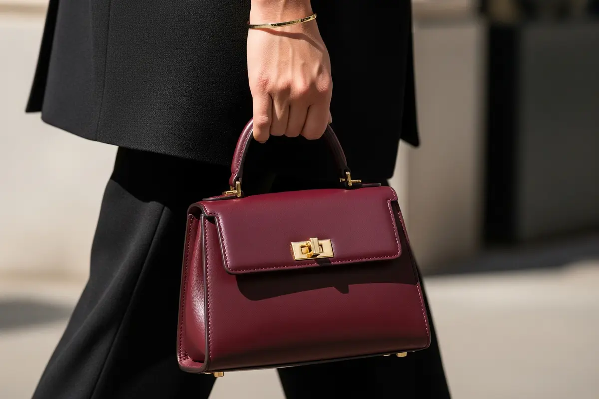 Gelang Emas dan Tas Mini