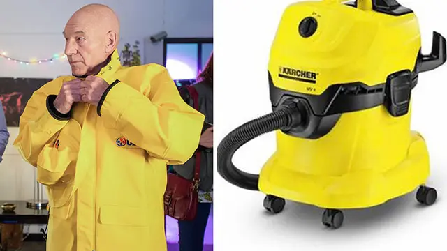 6 Potret Sir Patrick Stewart Ini Disandingkan dengan Penyedot Debu, Pas Banget