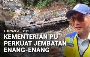 Kementerian PU Perkuat Jembatan Enang-Enang