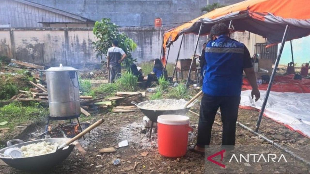 Pemkab Bungo Sigap Dirikan Dapur Umum, Penuhi Kebutuhan Pangan Korban Banjir Jambi