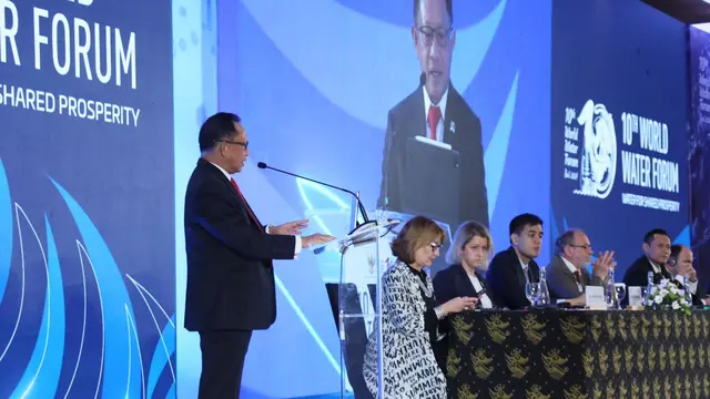 Forum LRG WWF ke-10, Mendagri Tekankan Kontribusi Penting Pemda dalam Pengelolaan Air