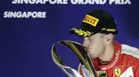 Cepat atau Lambat, Vettel Yakin Juara F1 Bersama Ferrari