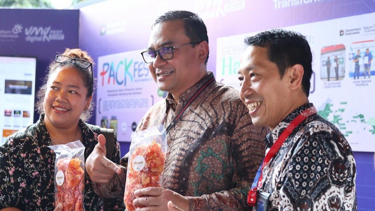 Resmi Buka UMK Digital Fest 2025, Telkom Pacu Semangat Go Digital untuk UMKM