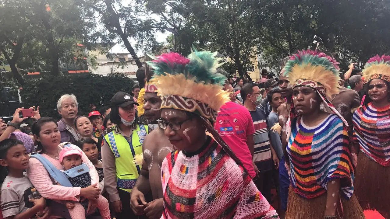 Karnaval Cap Go Meh 2018 digelar di kawasan Glodok, Jakarta Barat