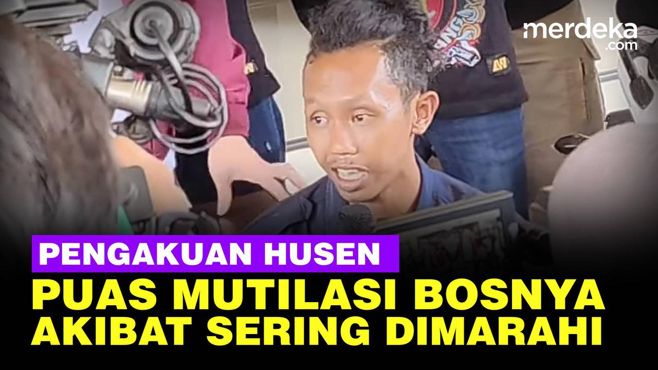 VIDEO: Mutilasi Tubuh Bosnya, Husen Ungkap Alasannya Singgung Sering Dimarahi