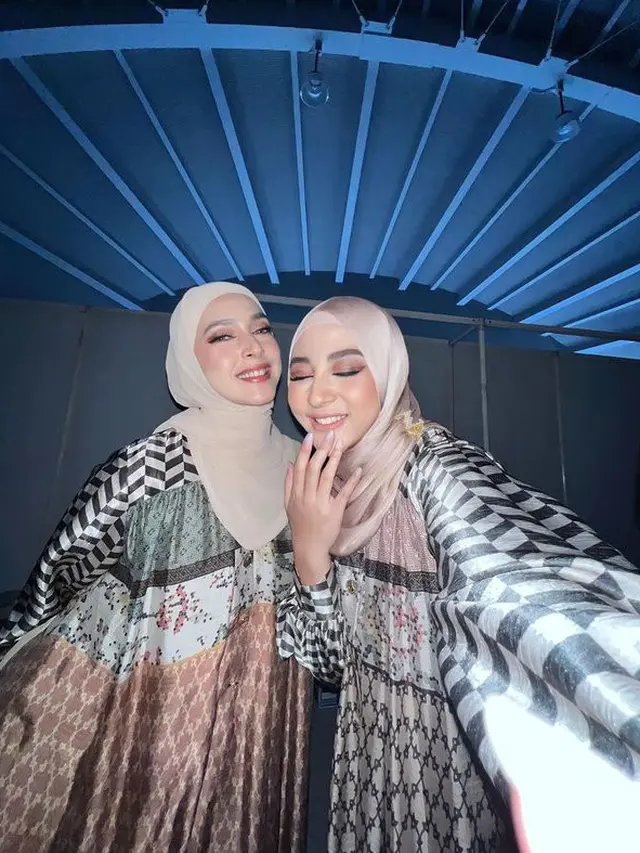 6 Potret Kebersamaan Margin Wieheerm dan Nabila Syakieb, Saudara Ipar Kompak