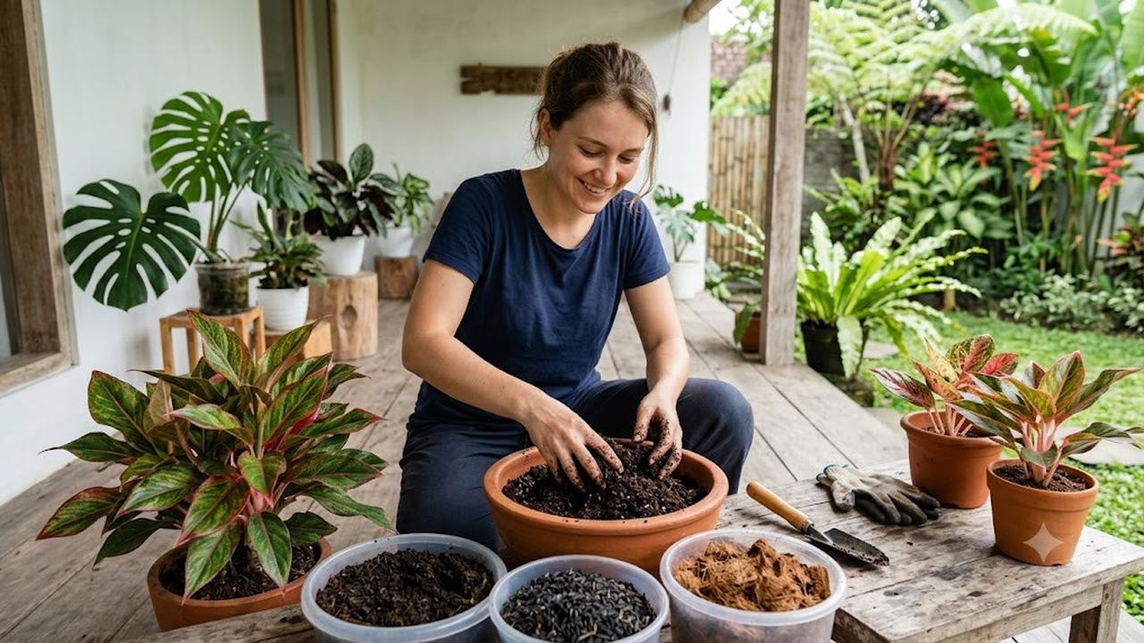 Cara Membuat Aglaonema Lebih Berwarna