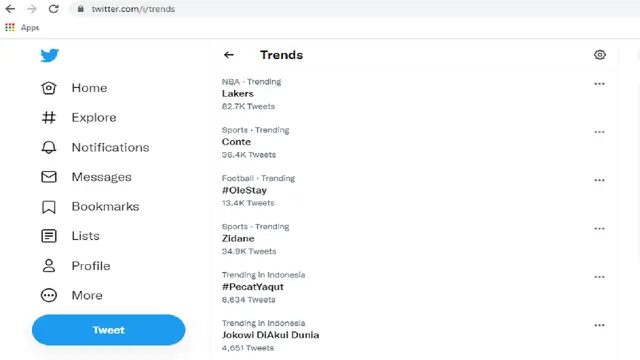 Conte dan Zidane Trending di Twitter.
