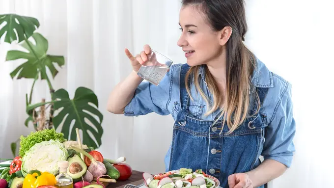 Ilustrasi strategi makan sehat/freepik.com/pvproductions