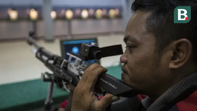 Latihan Menembak Para Games