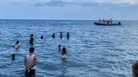 Ditpolairud Polda Sulut Kerahkan Kapal Polisi di Objek Wisata Pantai