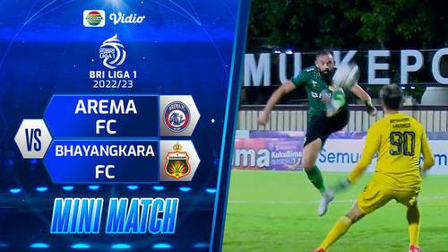 VIDEO: Highlights BRI Liga 1, Bhayangkara FC Raih Kemenangan atas Arema FC di Laga Terakhir Musim Ini