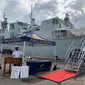 Kapal Kanada Her Majesty's Canadian Ship (HMCS) Winnipeg di Jakarta. Dok: Resha Febriyana Putri