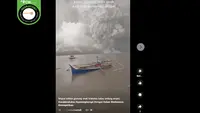 Kumpulan Video Hoaks Gunung Anak Krakatau Erupsi, Simak Faktanya