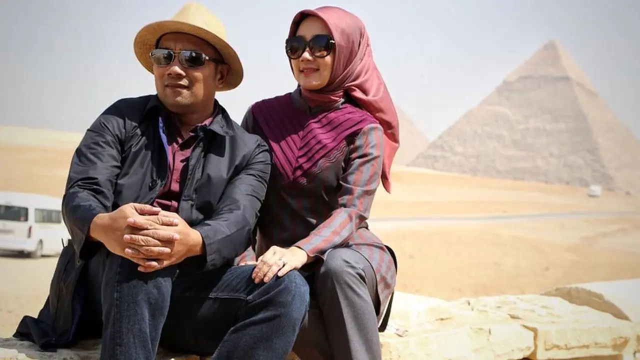 Ridwan Kamil besama istri, Athalia Kamil
