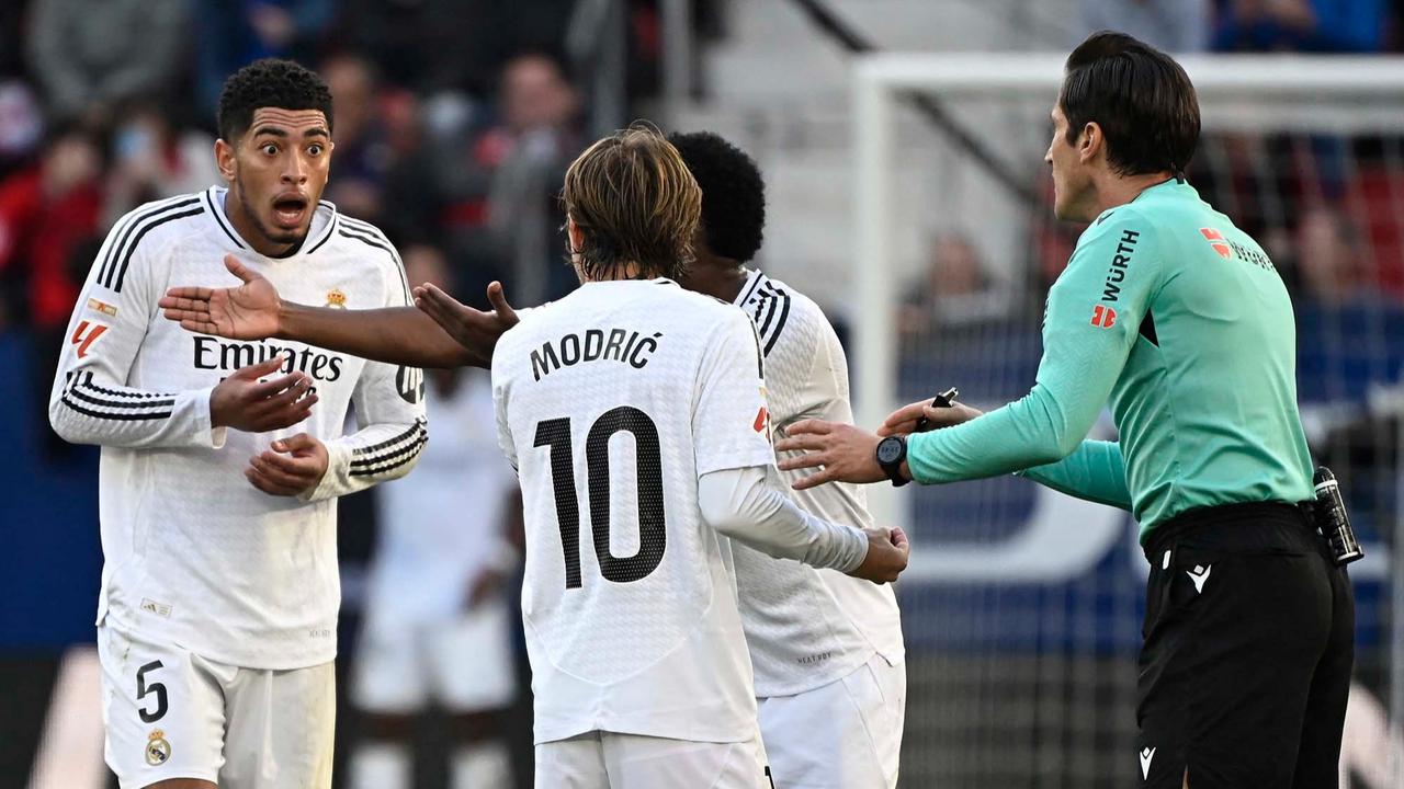 FOTO: Ditahan Imbang 1 -1 dengan Osasua, Posisi Real Madrid  di Puncak Liga Spanyol Terancam