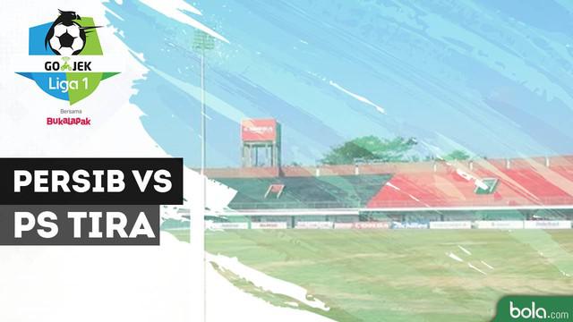 Persib Bandung ditahan imbang PS Tira 1-1 dalam lanjutan Liga 1 2018 di Stadion GBLA, Bandung, Senin (26/3/2018).