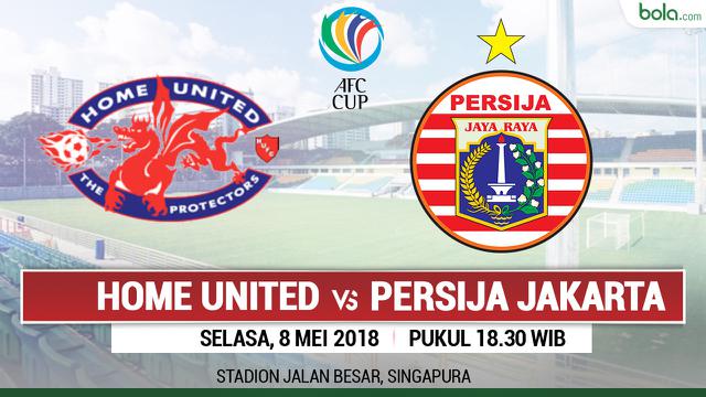 Home United Vs Persija Jakarta