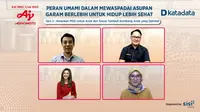 Webinar bertema Amankah MSG untuk Anak dan Solusi Tumbuh Kembang Anak yang Optimal, Selasa (2/8/2022).