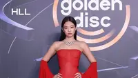 Jennie BLACKPINK Tampil Memukau di Golden Disc Awards dengan Gaun Merah, Rahasia Bentuk Tubuhnya Lewat Pilates