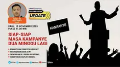 Komisi Pemilihan Umum (KPU) telah resmi melakukan pengundian nomor urut bagi para pasangan calon presiden dan calon wakil presiden yang berlaga di Pemilu 2024. Tahapan berikutnya adalah masa kampanye.