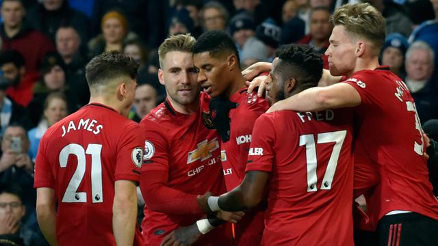 MU Bungkam Manchester City 2-1 di Etihad Stadium