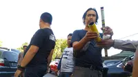 Barang bukti petasan gede yang diamankan polisi (Fauzan/Liputan6.com)