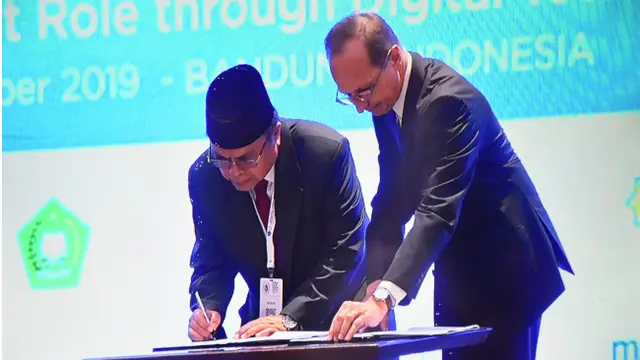 Ma'ruf Amin Dorong Penyaluran Zakat Berbasis Digital